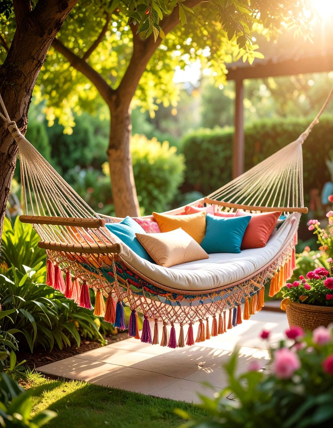 Hammock Reading Retreat - 24 Boho Patio Ideas
