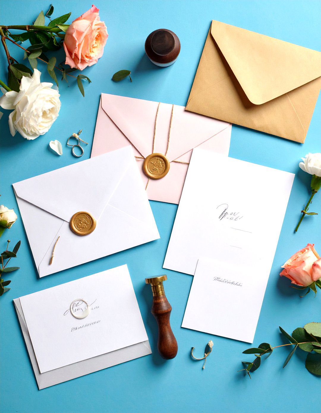 Hand Written Calligraphy Invitations - 24 Bridgerton Wedding Ideas