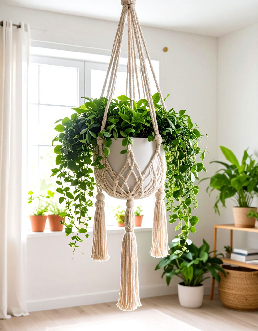 Hanging Garden Paradise - 24 Boho Dorm Room Ideas