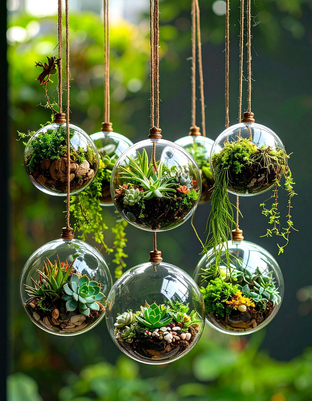 Hanging Globe Air Garden - 24 Terrarium Ideas
