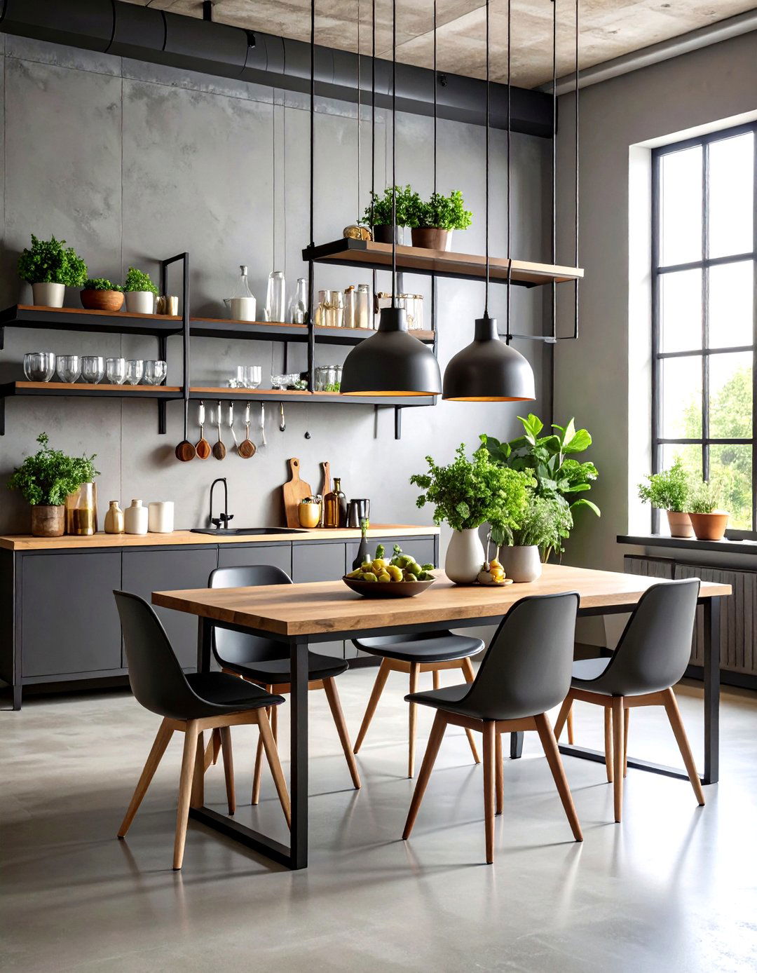 Hanging Storage Systems - 24 Dining Room Storage Ideas