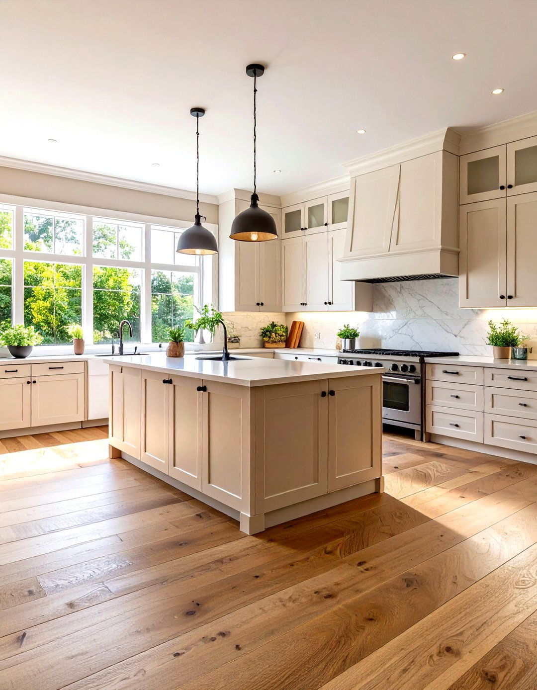 Hardwood Floor Traditional Kitchen - 24 Traditional Kitchen Ideas