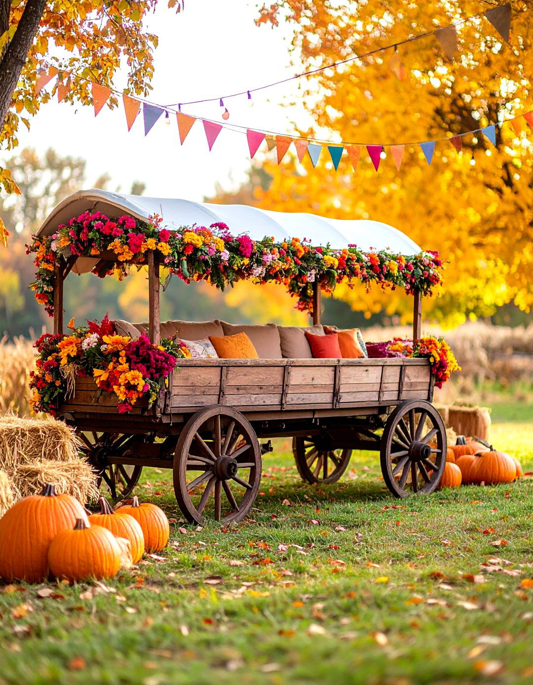 Hayride Birthday Celebration - 24 Fall Birthday Party Ideas
