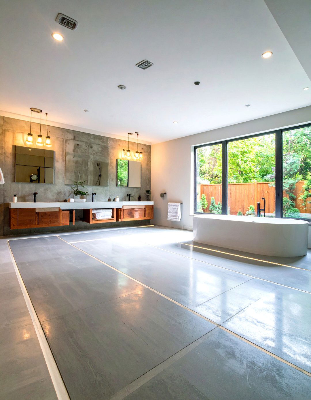 Heated Concrete Overlay Systems - 24 Man Cave Flooring Ideas
