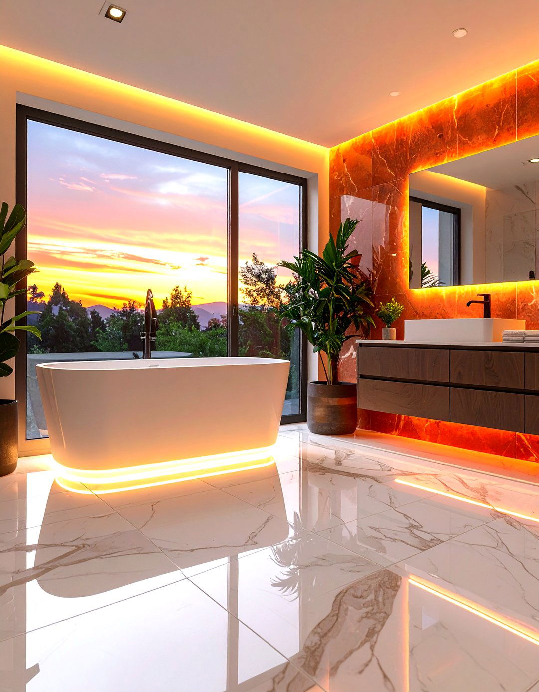 Heated Floor Comfort System - 24 Elegant Bathroom Decor Ideas