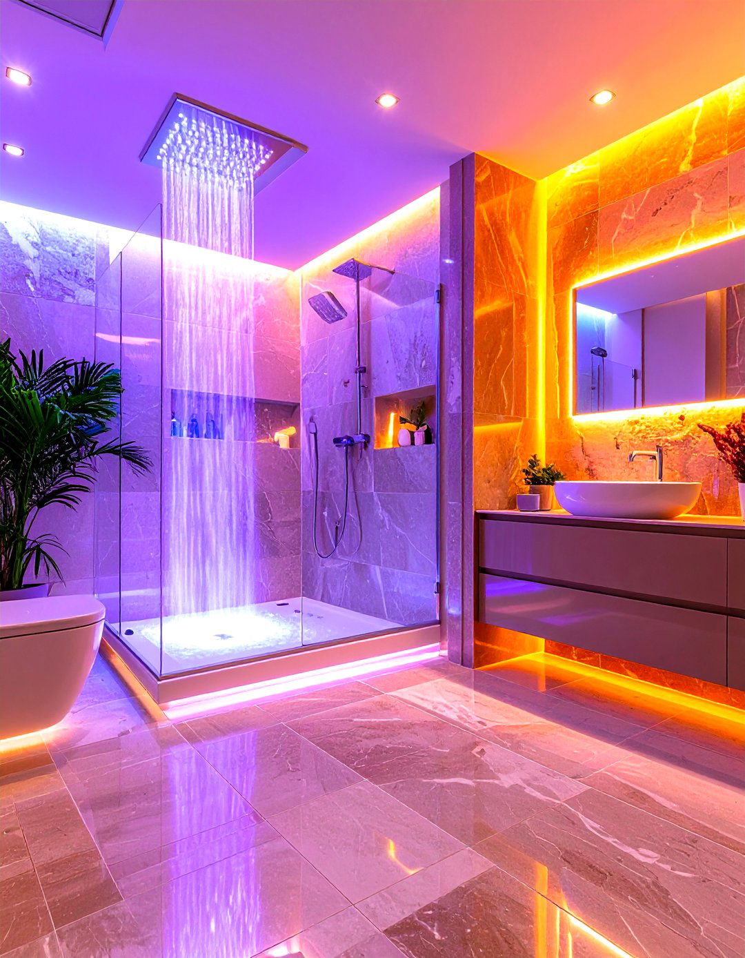 Heated Surface Technology - 24 Luxury Shower Ideas