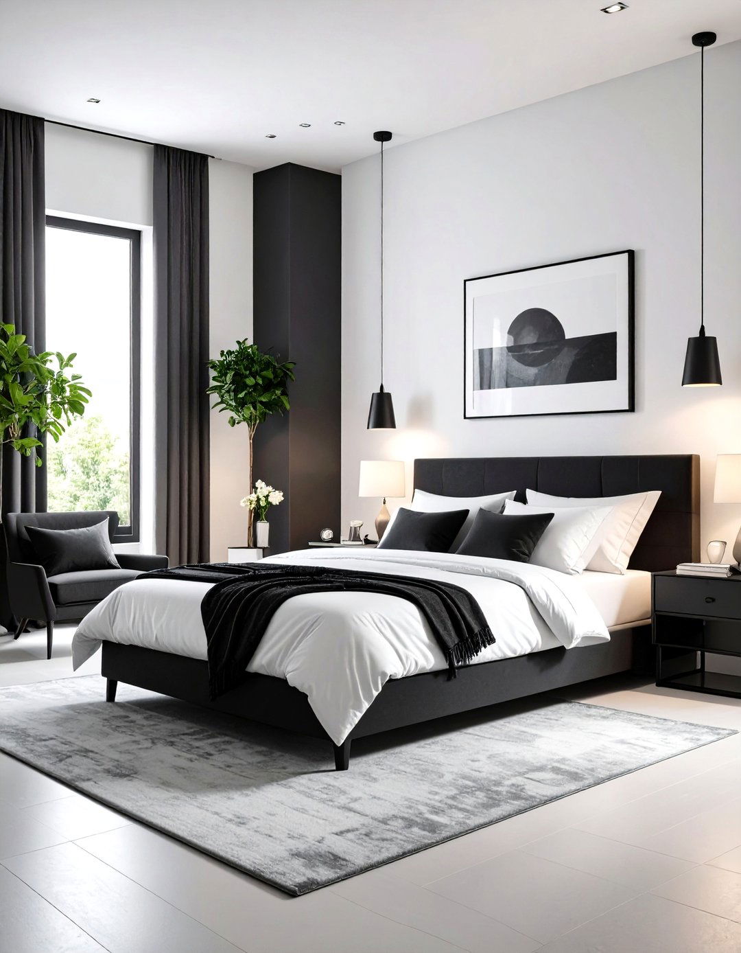 Hello Kitty Black and White Bedroom - 24 Hello Kitty Bedroom Ideas