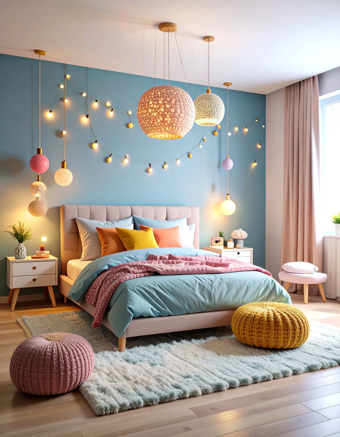 Hello Kitty Lighting Showcase Bedroom - 24 Hello Kitty Bedroom Ideas