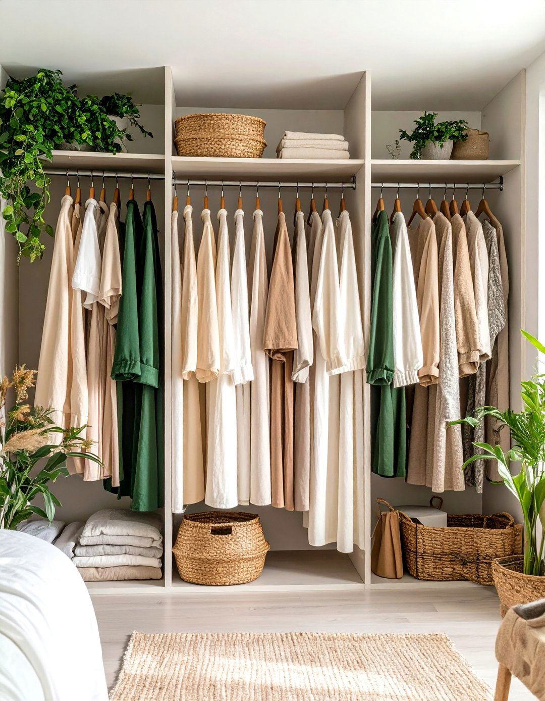 Hemp Natural Fiber Curtains - 24 closet curtain ideas