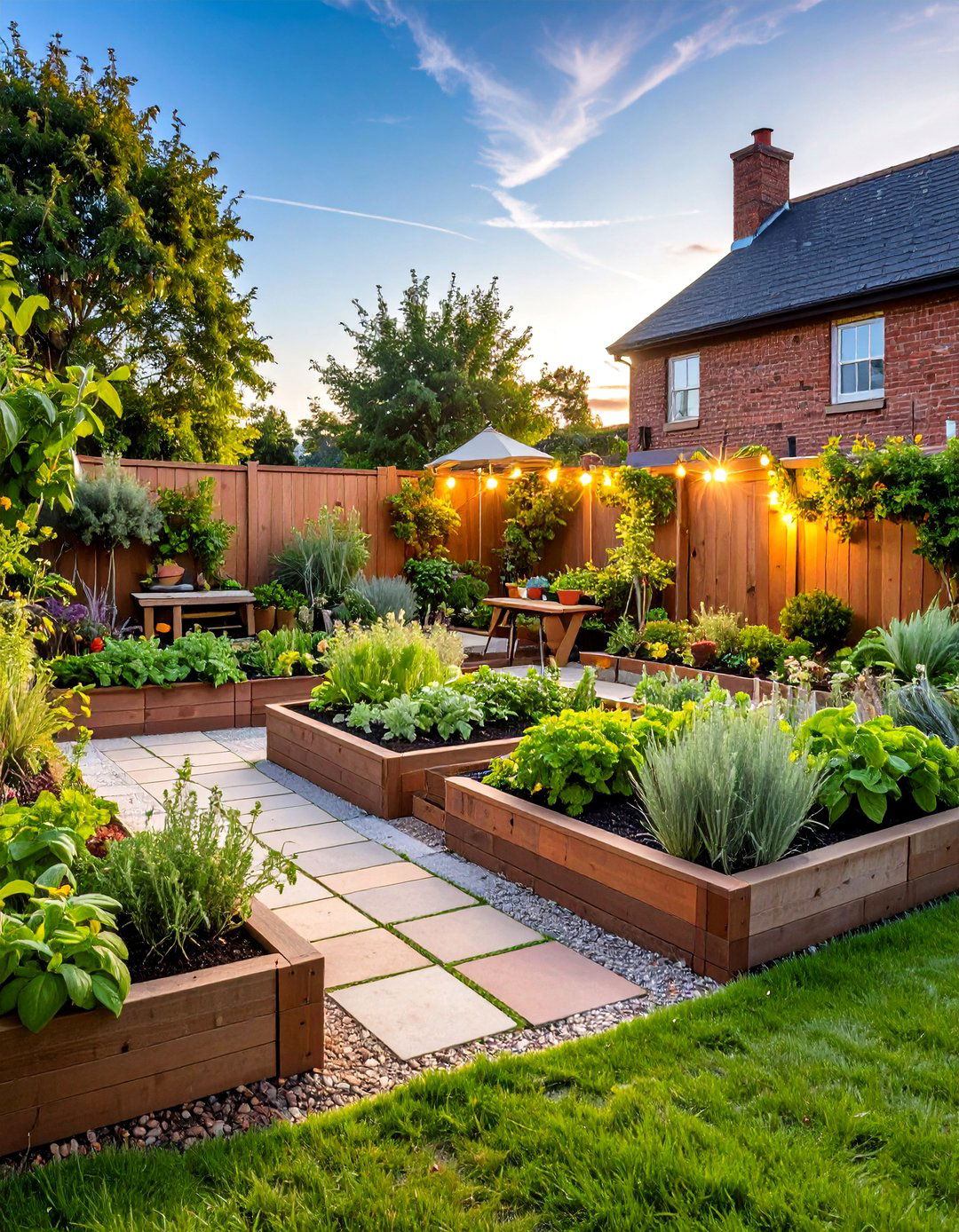 Herb Corner Garden with Culinary Focus - 24 Corner Garden Ideas