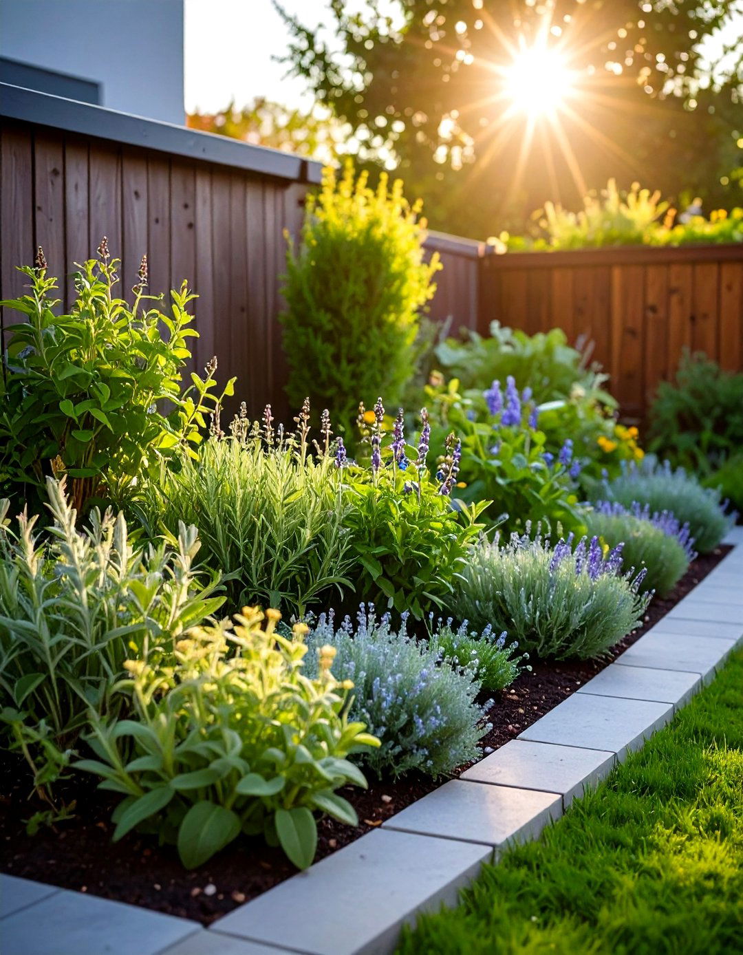 Herb Garden Border Blend - 24 Low Maintenance Garden Border Ideas