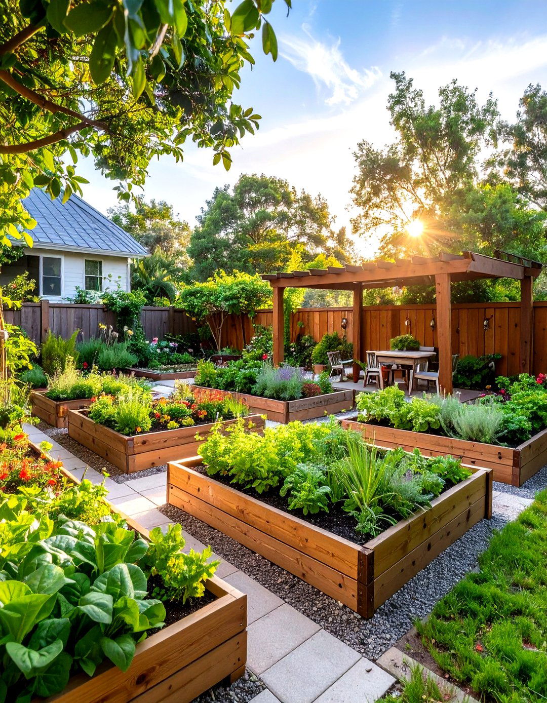 Herb Garden Kitchen Connection - 24 Florida Backyard Ideas