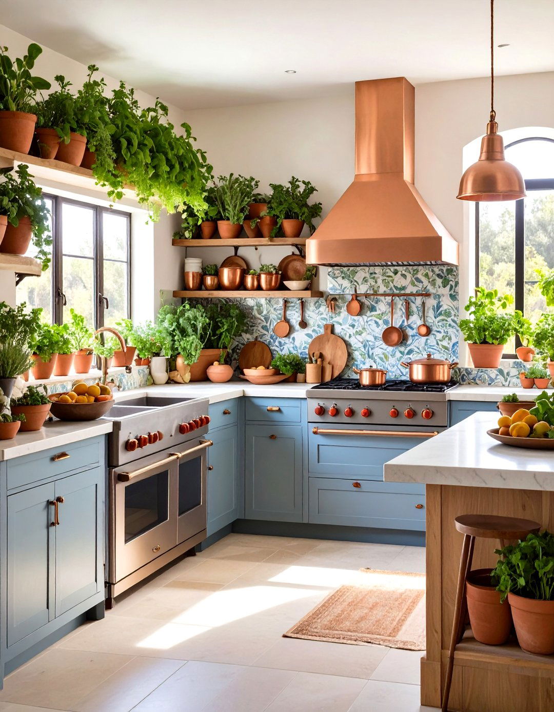 Herb Garden Kitchen Extension - 24 Mediterranean Interior Design Ideas