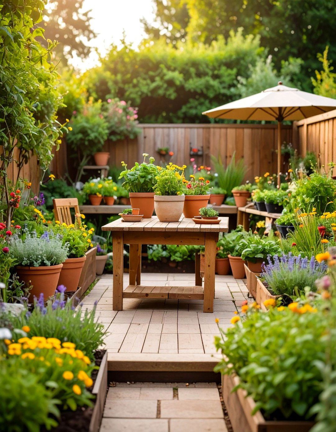 Herb Garden Secret Kitchen - 24 Secret Garden Ideas