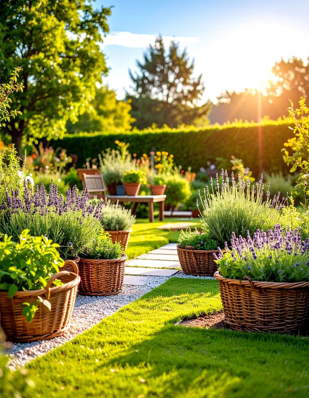 Herb and Culinary Parterre Garden - 24 Parterre Garden Ideas