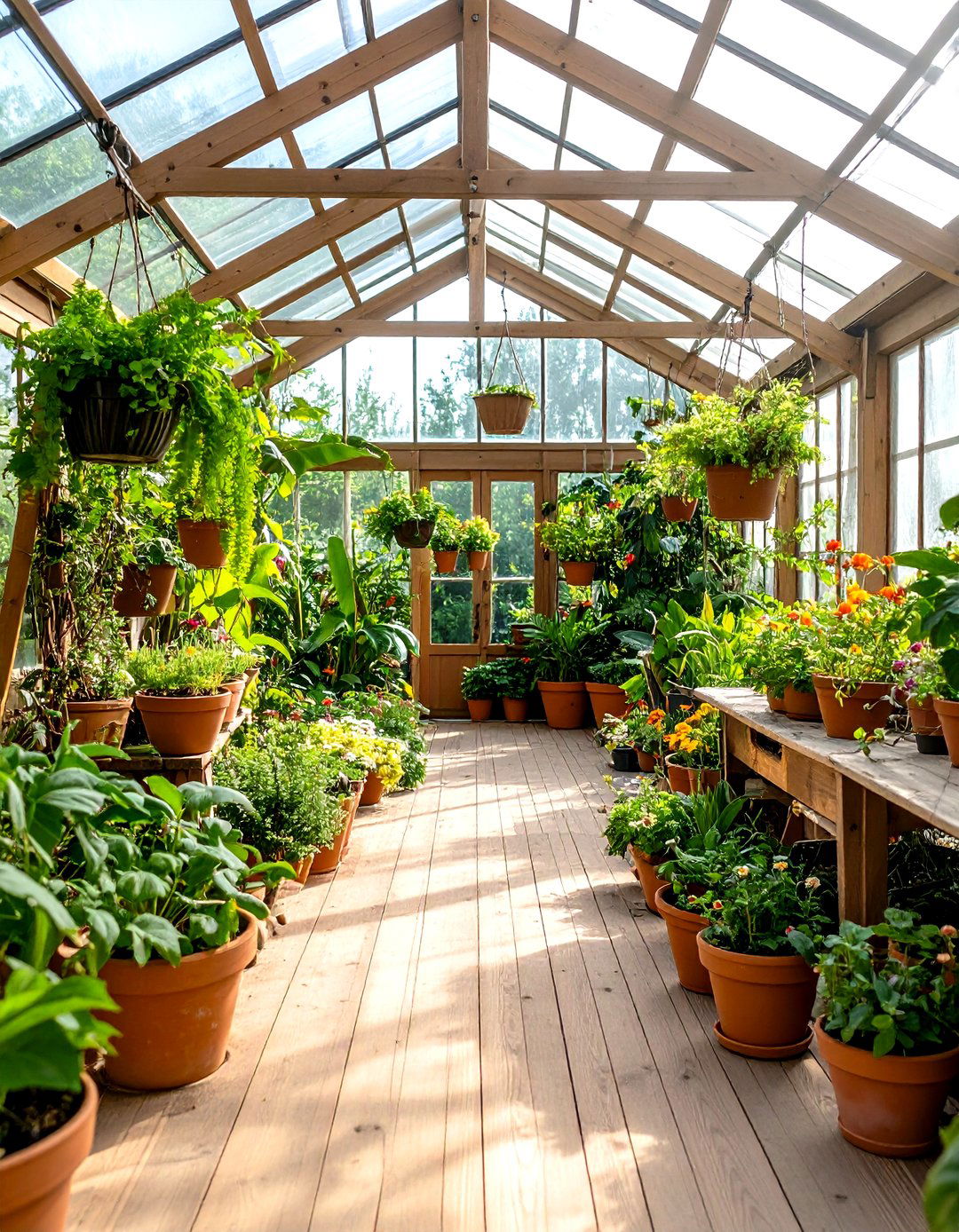 Herbology Greenhouse Sunroom - 24 Harry Potter Decor Ideas