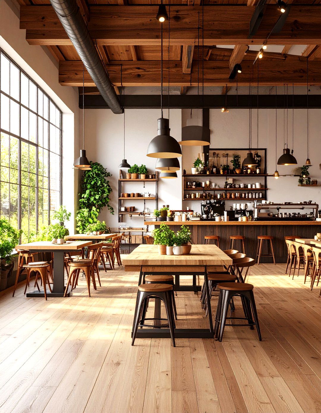 Heritage Craft Workshop Atmosphere - 24 Restaurant Interior Design Ideas