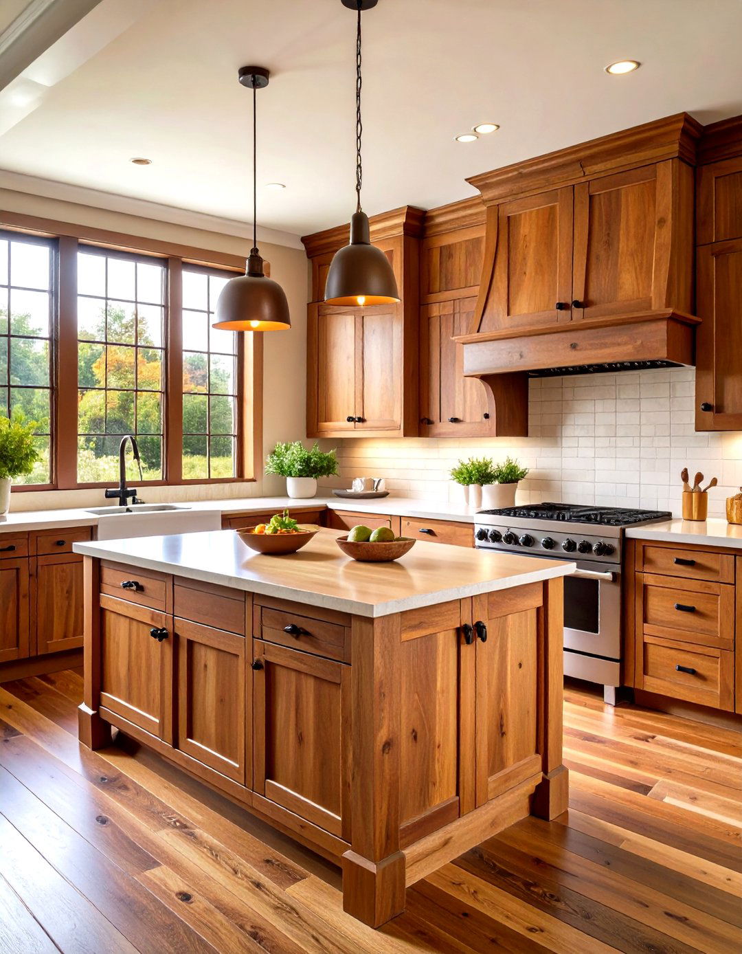 Hickory Natural Wood Grain - 24 Wood Floor Colors