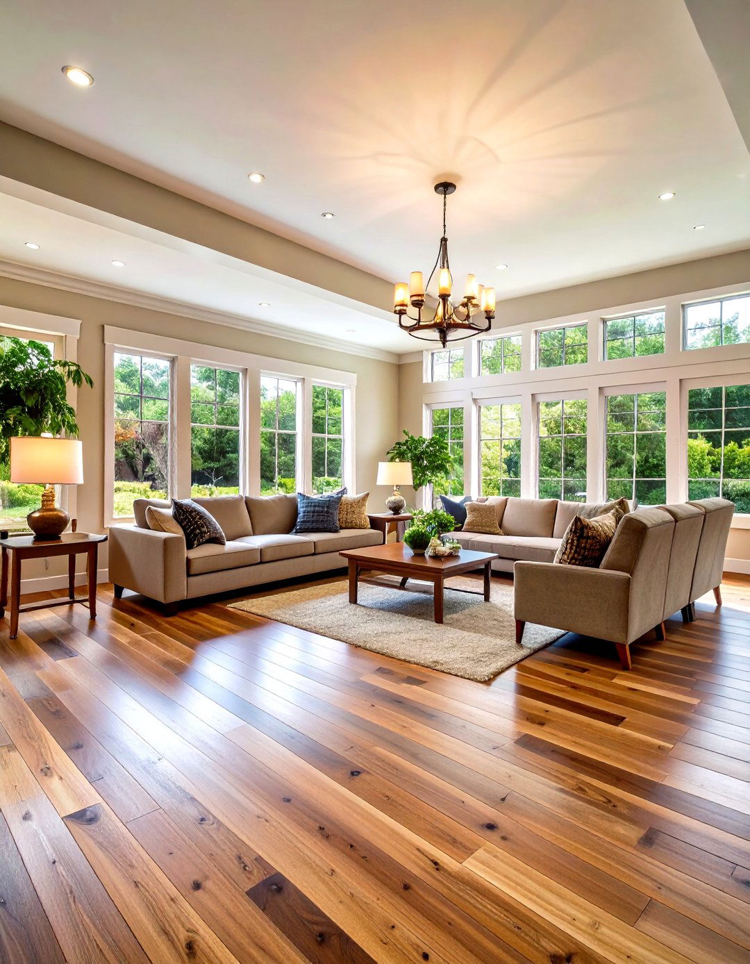Hickory Rustic Character Strength - 24 Wood Floor Ideas