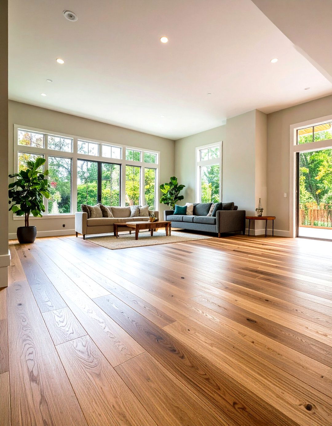 Hickory Wide Plank Character - 24 Wood Floor Design Ideas