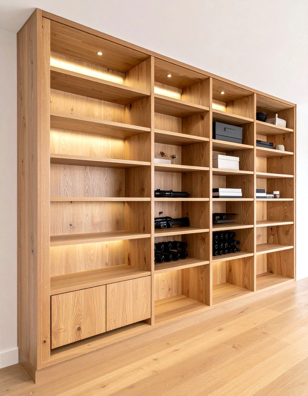 Hidden Bookshelf Gun Room - 24 Man Cave Gun Room Ideas
