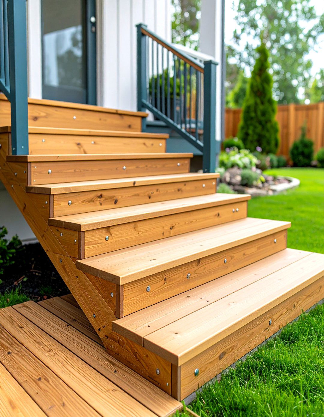 Hidden Fastener Deck Steps - 24 Deck Steps Ideas