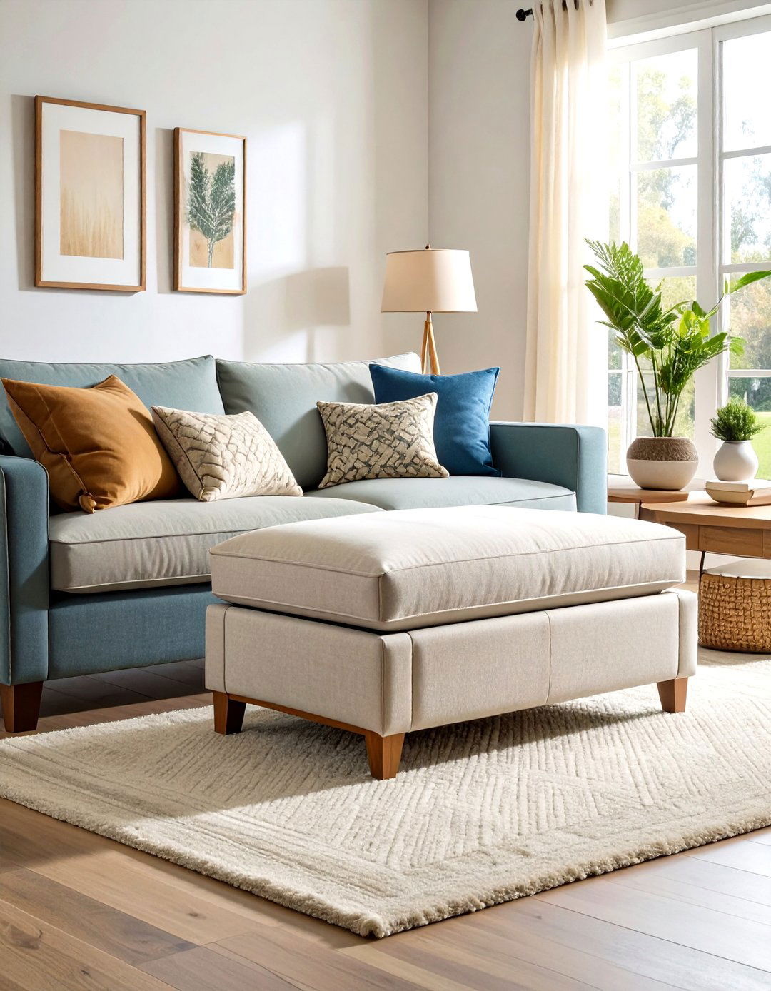 Hidden Ottoman Storage Solutions