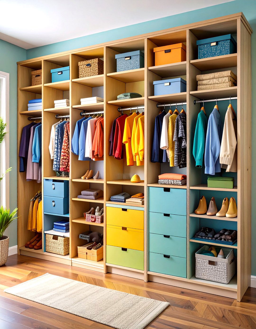 Hidden Storage Compartment Design - 24 Entryway Closet Ideas