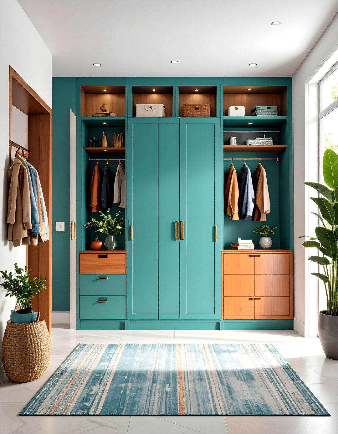 Hidden Storage Innovations - 24 Modern Entryway Ideas