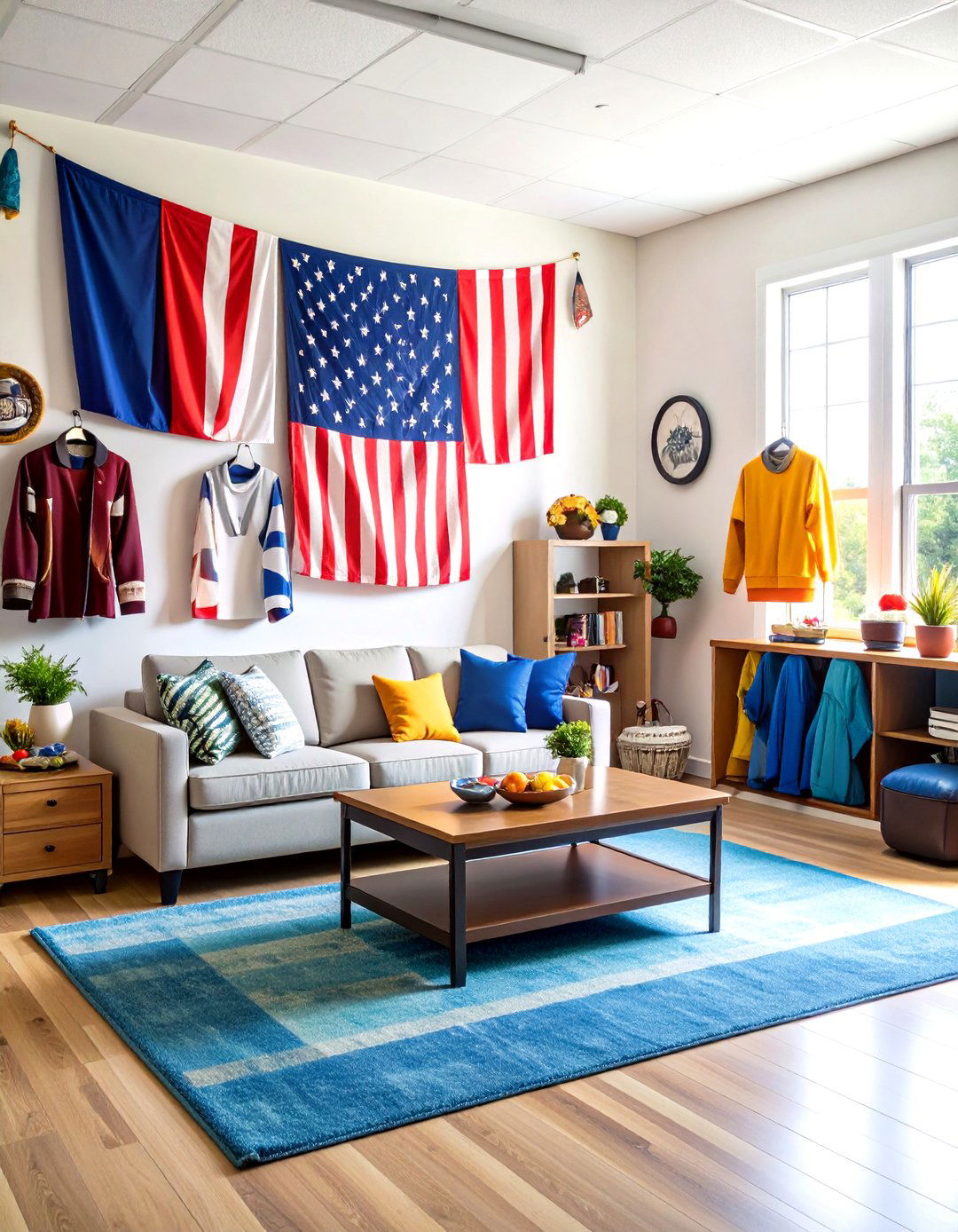 High School Football Spirit Room - 24 Football Room Decor Ideas