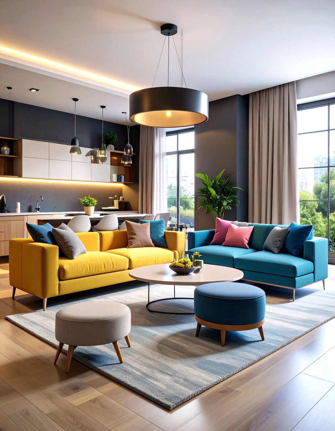 High Tech Smart Small Apartment Design - 24 small apartment decorating ideas