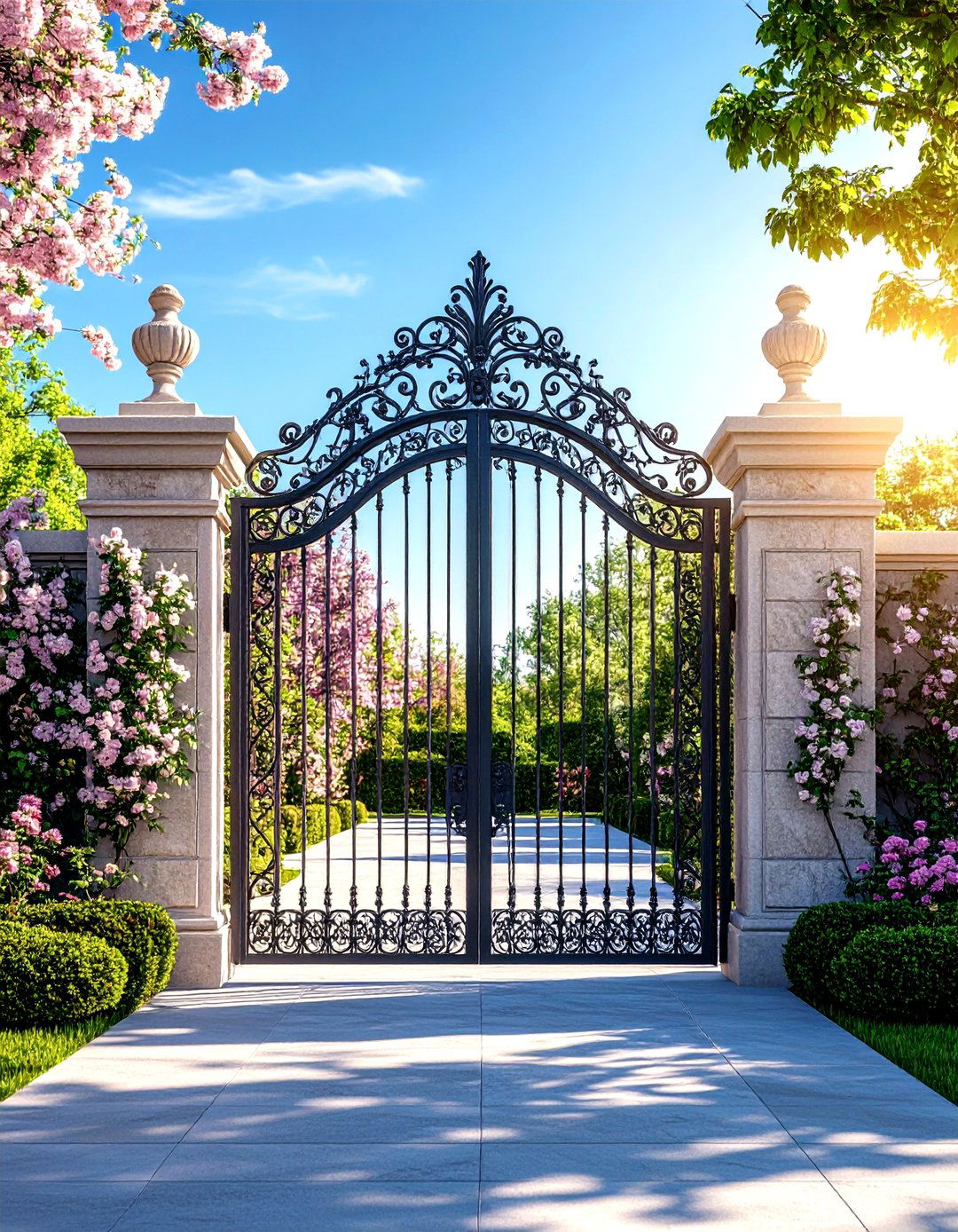 Historic Estate Gate Recreation - 24 driveway entrance ideas