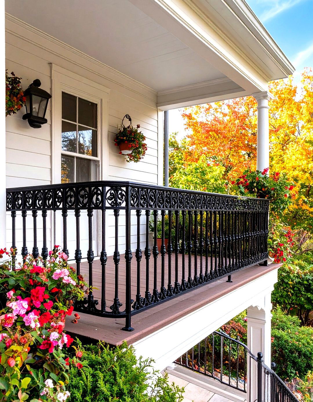 Historical Reproduction Balcony Styles - 24 Wrought Iron Balcony Railing Design Ideas