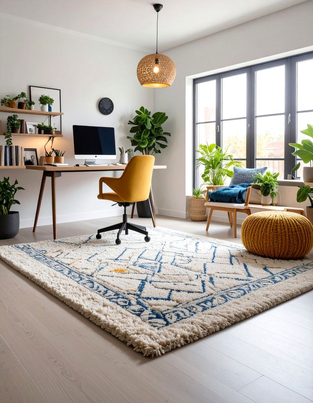 Home Office Comfort Rugs - 24 Office Rug Ideas