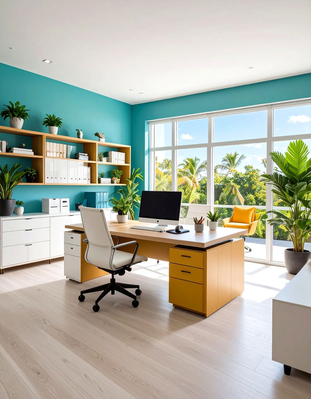 Home Office Productivity Space - 24 Florida Room Ideas