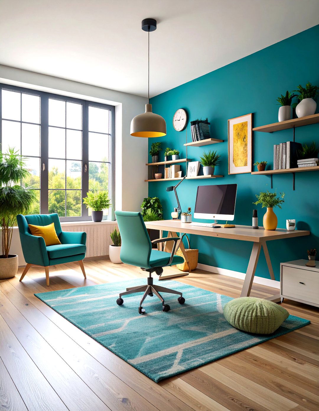 Home Office Snug Combination - 24 Snug Room Ideas