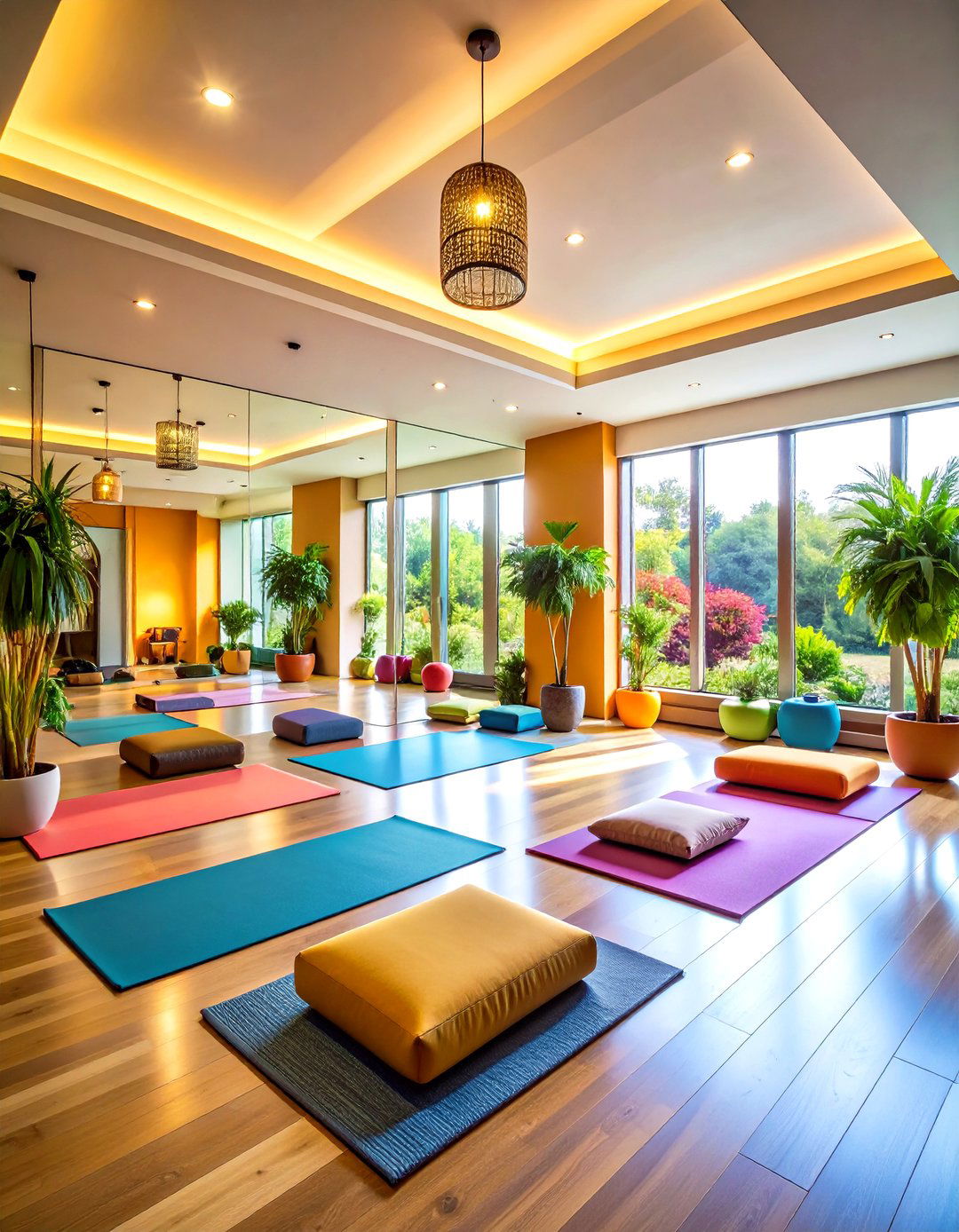 Home Spa Fitness and Yoga Studio - 24 Spa Room Ideas