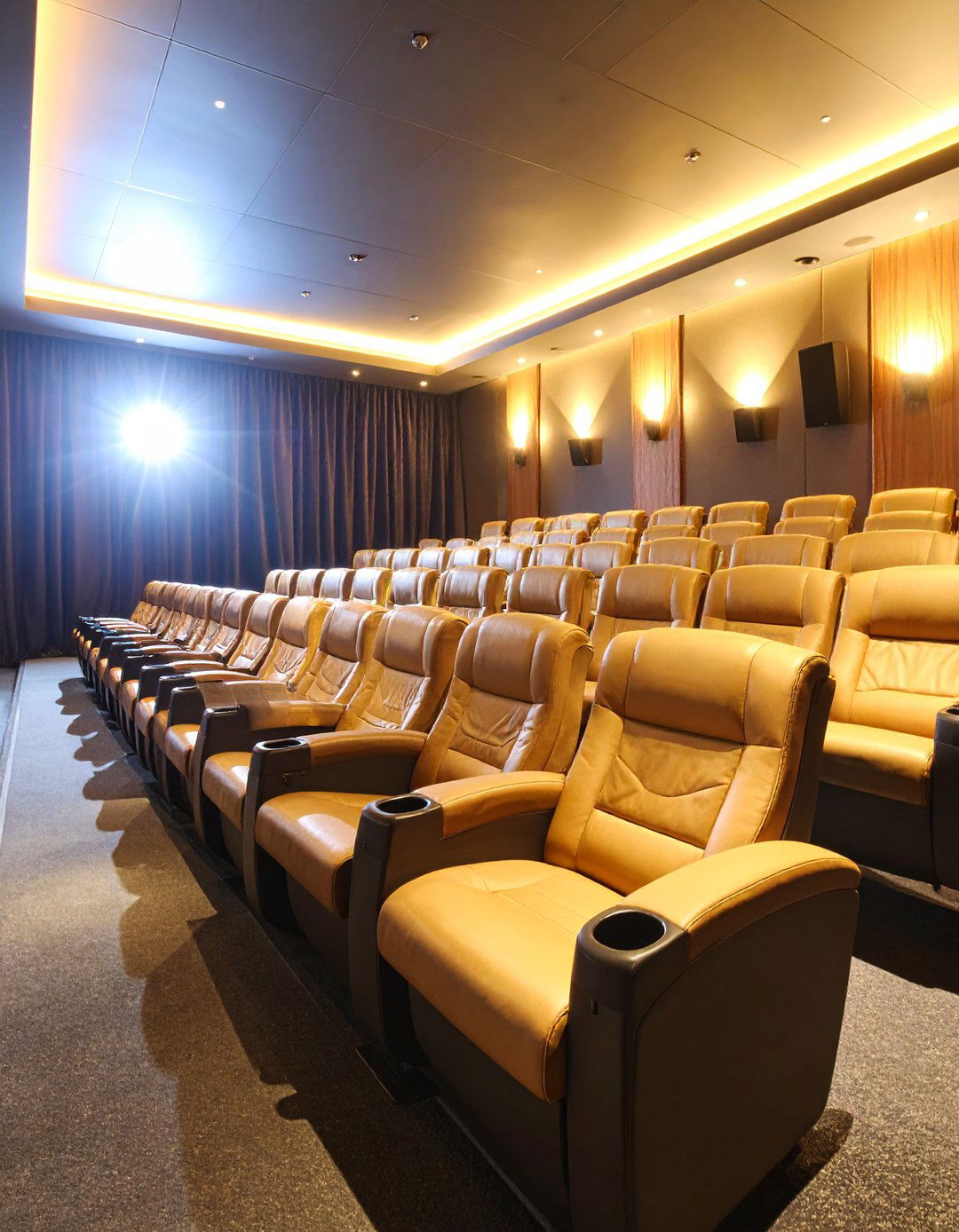 Home Theater Cinema Experience - 24 Man Cave Design Ideas