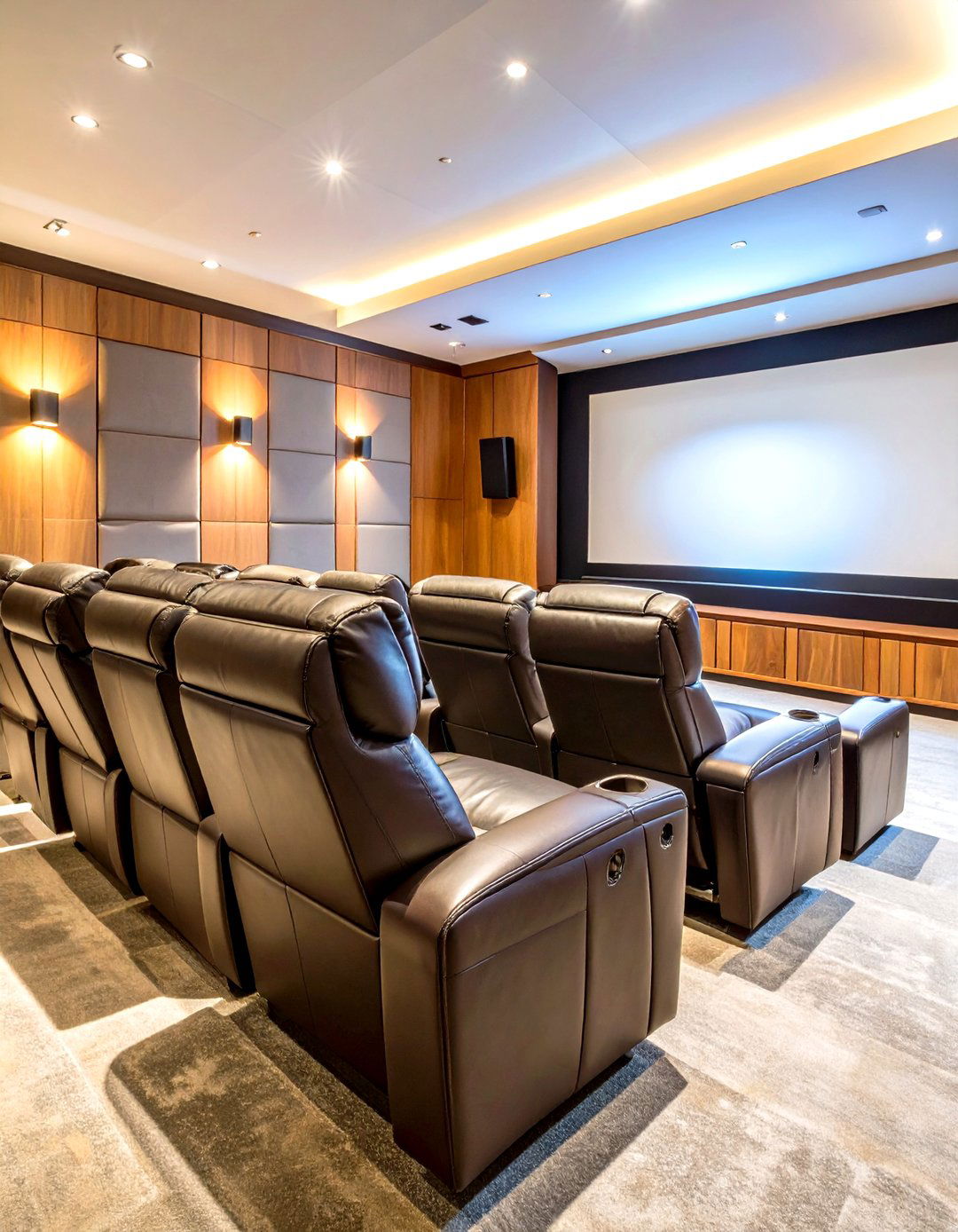 Home Theater Man Cave Living Room - 24 Man Cave Living Room Ideas