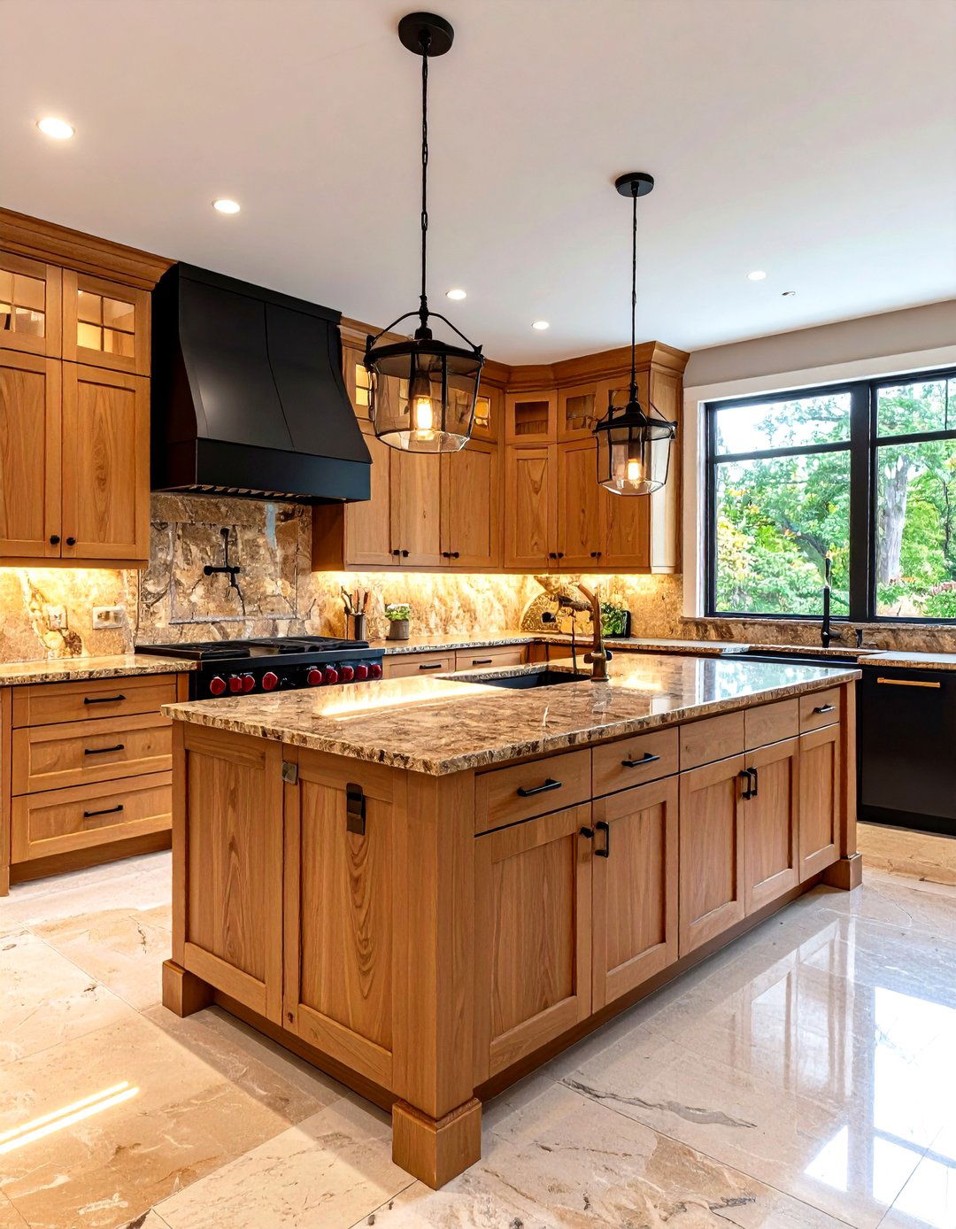Honey Oak Cabinets with Black Appliances - 24 What Color Cabinets Go With Black Appliances