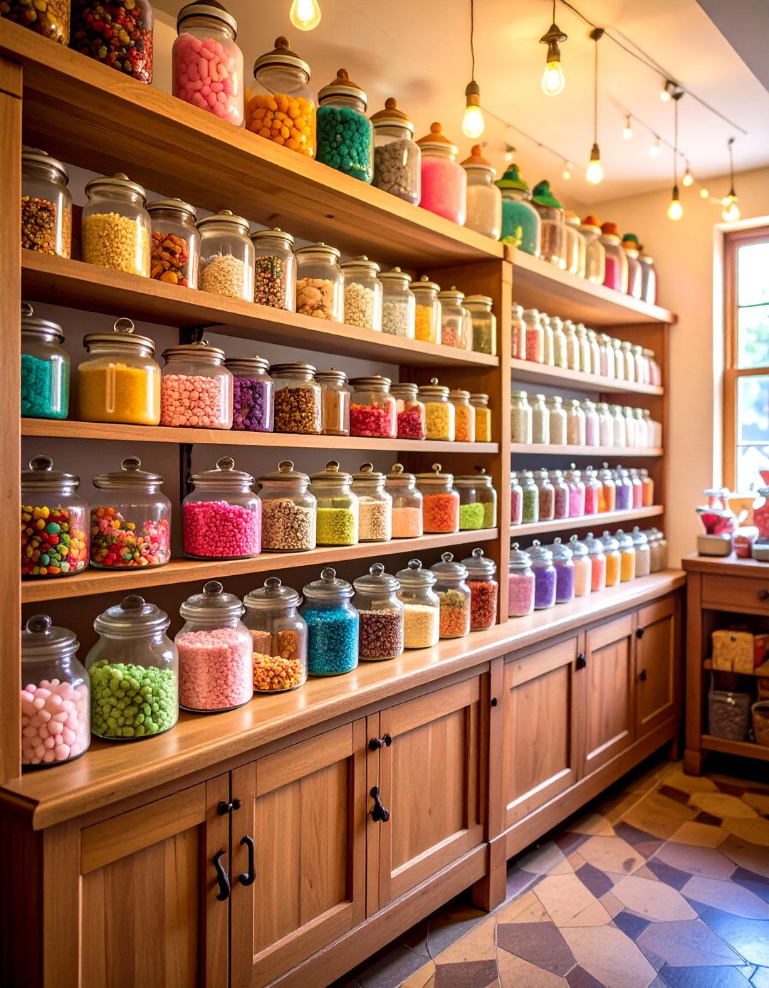 Honeydukes Sweet Shop Pantry - 24 Harry Potter Decor Ideas