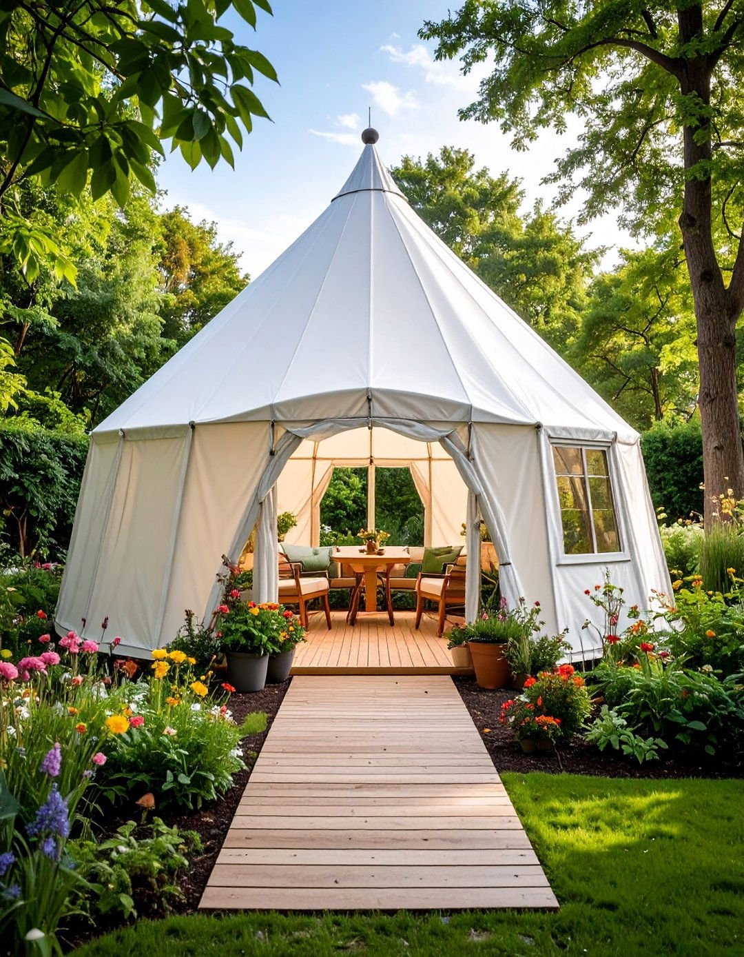 Hoop House Porch Design - 24 Porch Greenhouse Ideas