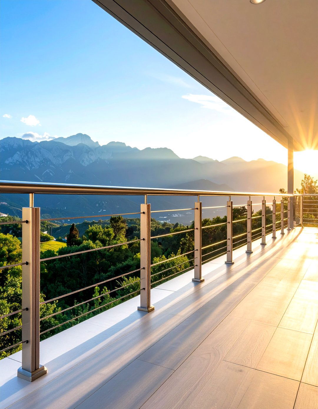 Horizontal Cable Railing Systems - 24 Front Porch Railing Ideas