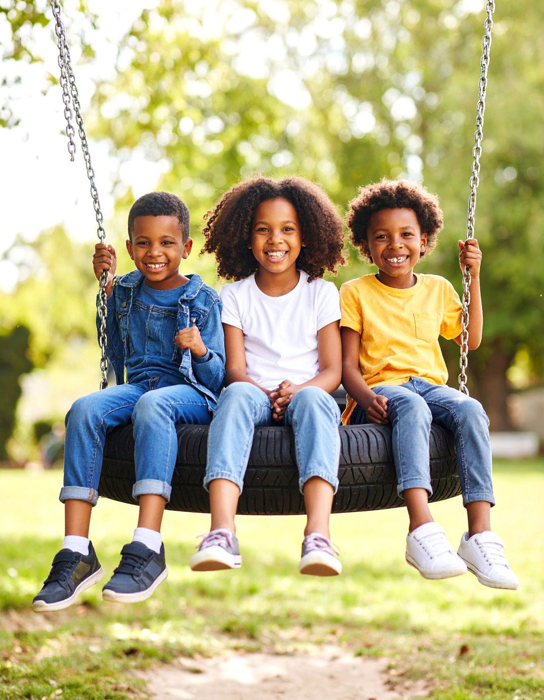 Horizontal Platform Tire Swing - 24 Tire Swing Ideas