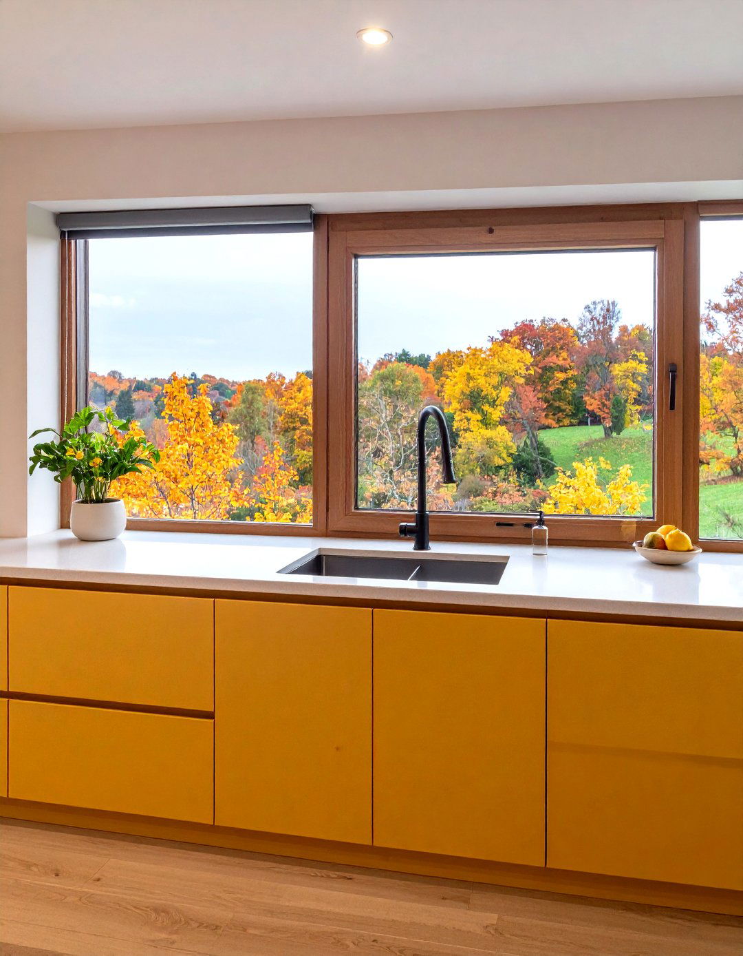 Horizontal Strip Windows - 24 Kitchen Window Ideas Over Sink