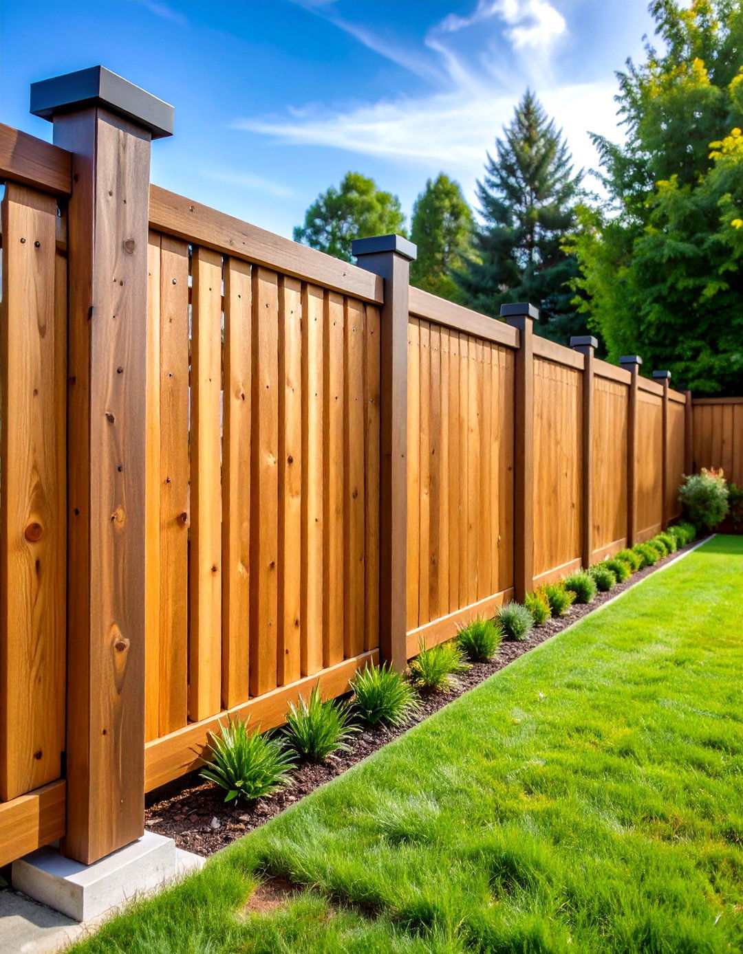 Horizontal Timber Slat Fencing - 24 Garden Screening Ideas