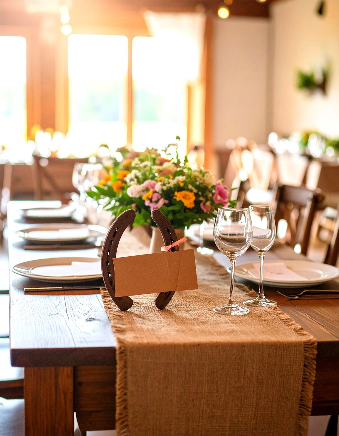 Horseshoe Wedding Decorations - 24 Western Wedding Ideas