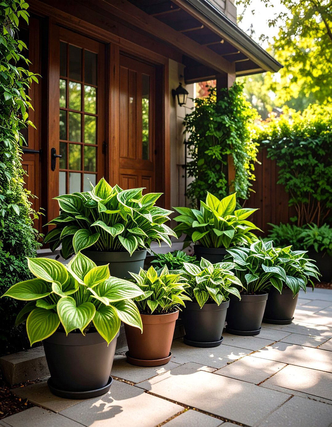 Hosta Containers - 24 Front Door Plants