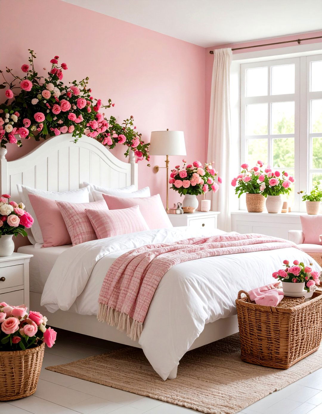 Hot Pink Cottage Core Bedroom - 24 Hot Pink Bedroom Ideas