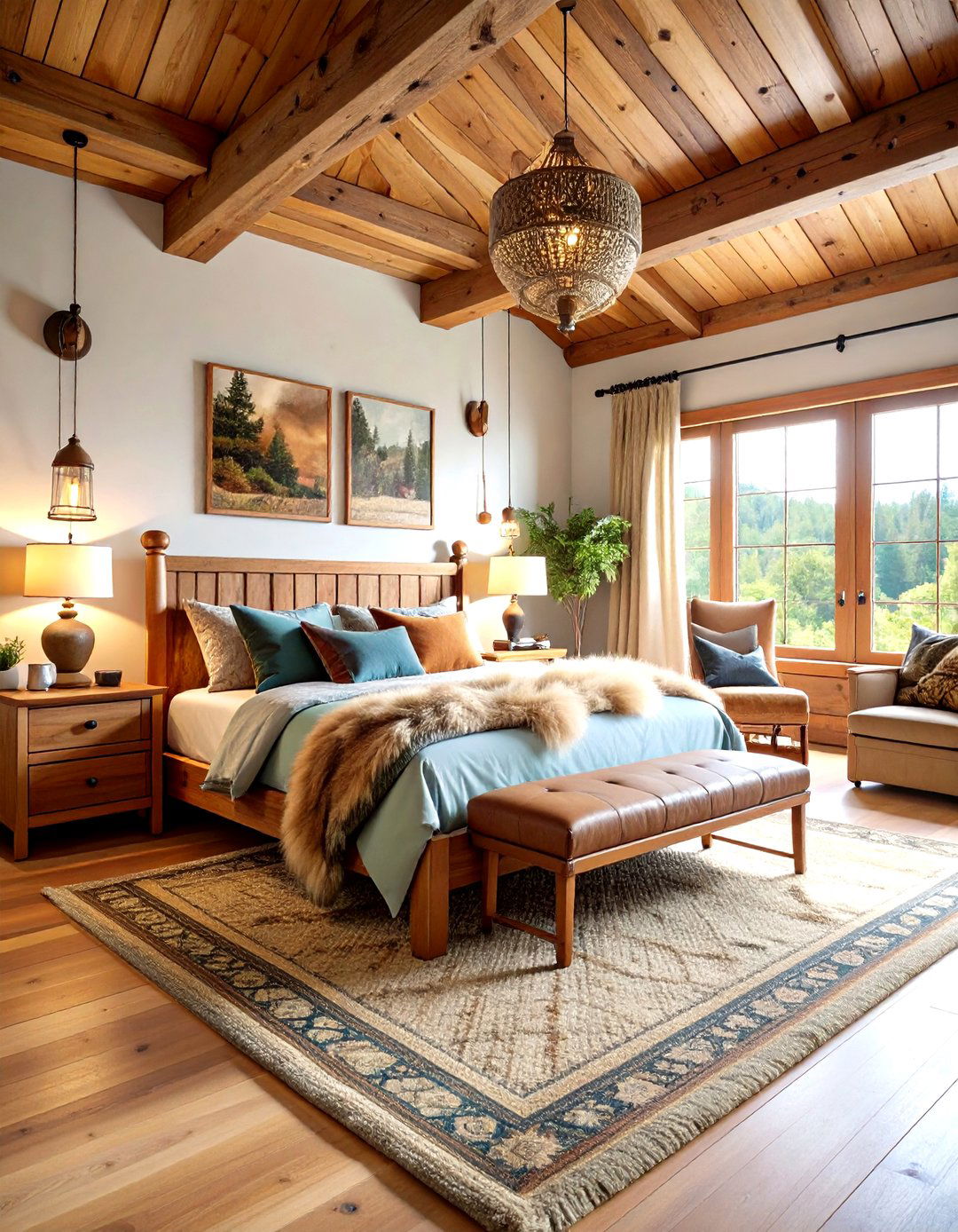 Hunting Lodge Viking Bedroom - 24 Viking Bedroom Ideas